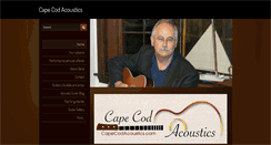 Desktop Screenshot of capecodacoustics.com