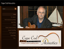 Tablet Screenshot of capecodacoustics.com